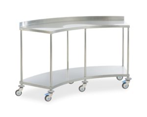 Falcate Table - Instrument Trolley