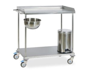 Dressing Trolley - Stainless Steel