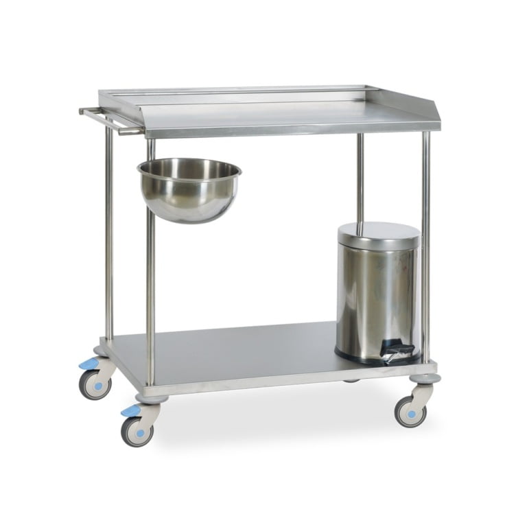 Dressing Trolley - Stainless Steel