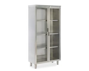 Instrument and Drug Cabinet - Stainless Steel