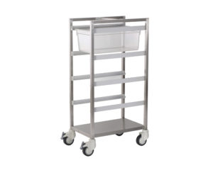 Material Transportation Car (2 Storey – With Repository) - Instrument Trolley