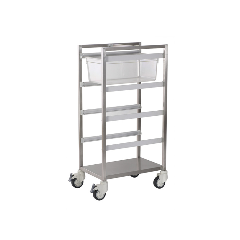 Material Transportation Car (2 Storey – With Repository) - Instrument Trolley
