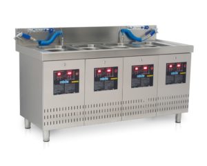 Ultrasonic Cleaner Counter with Drying Unit (4+1) - Ultrasonic Washers