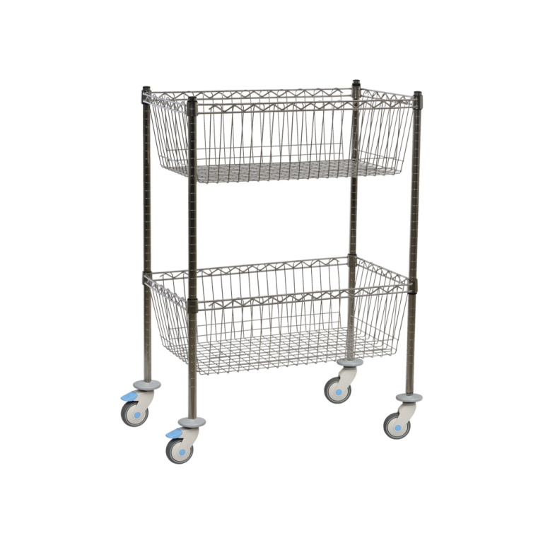 Trolley With Two Baskets - Instrument Trolley