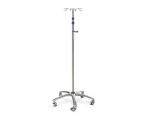 IV Stand (Telescopic) - Stainless Steel