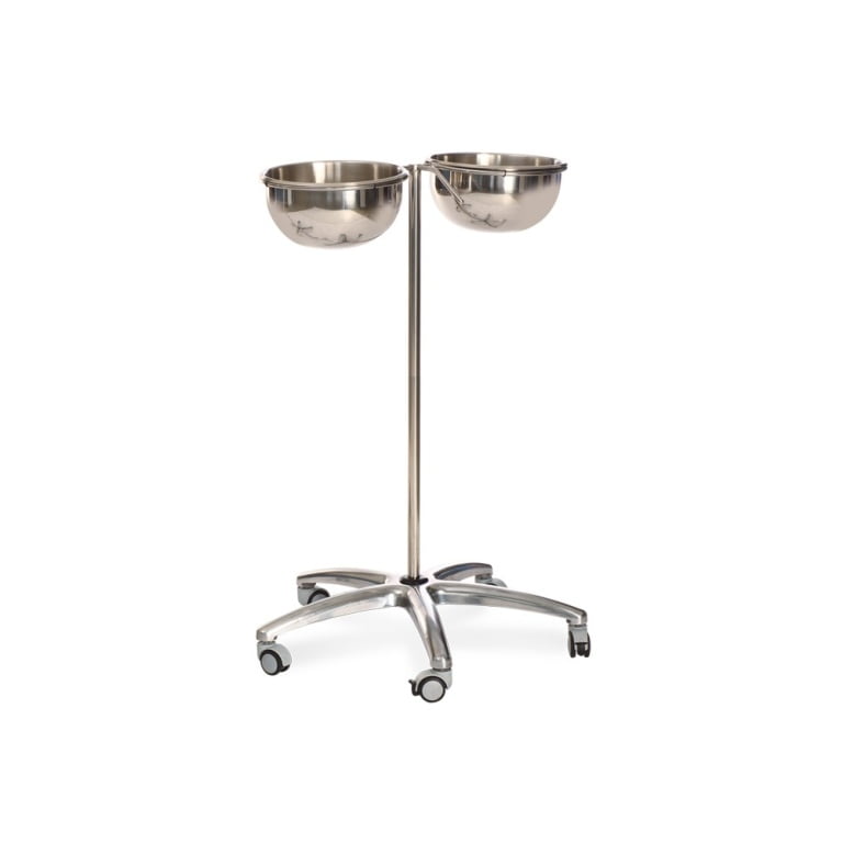 Surgical Bowl with Stand - Instrument Trolley