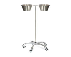 Surgical Trestle Basin with Conical Chamber - Instrument Trolley