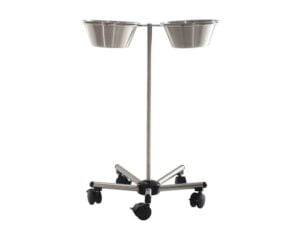 Surgical Conical Bowl with Stand - Instrument Trolley