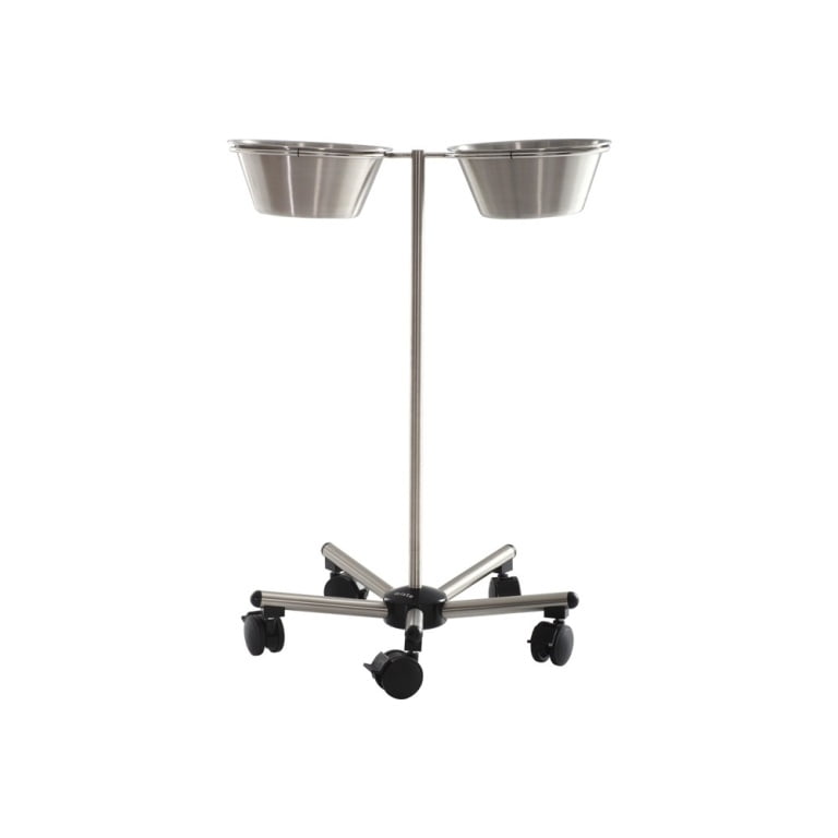 Surgical Conical Bowl with Stand - Instrument Trolley