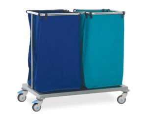 Dirty-Clean Laundry Trolley - Instrument Trolley