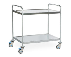 Material Trolley (2 Shelve) - Instrument Trolley