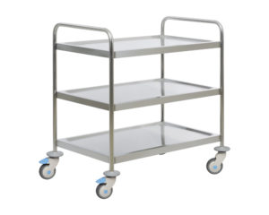 Instrument Trolley (3 Shelve) - Instrument Trolley