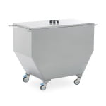 Medical Waste Trolley - Stainless Steel