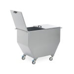 Medical Waste Trolley - Stainless Steel