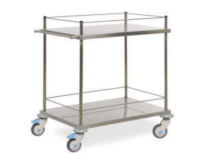 Instrument Trolley With Barriers - Instrument Trolley