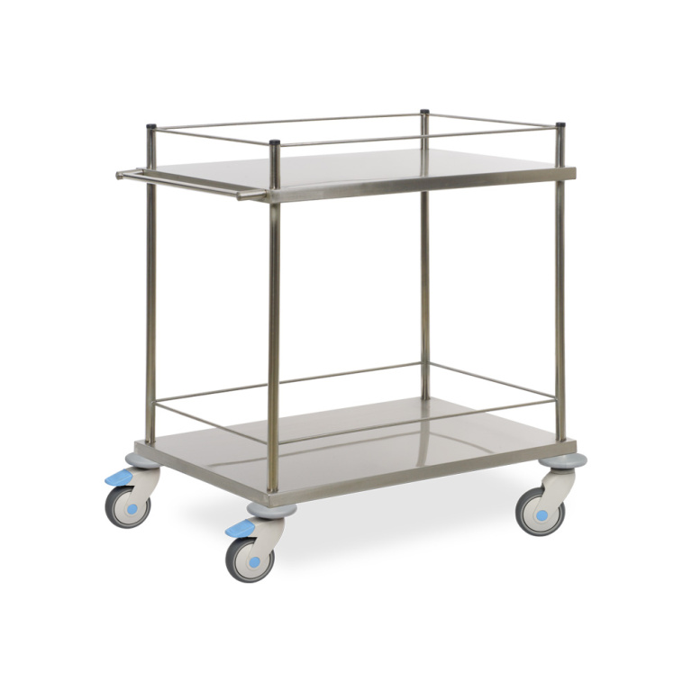 Instrument Trolley With Barriers - Instrument Trolley