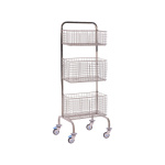 Trolley with 3 Baskets - Instrument Trolley