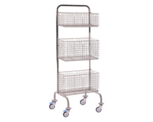Trolley with 3 Baskets - Instrument Trolley