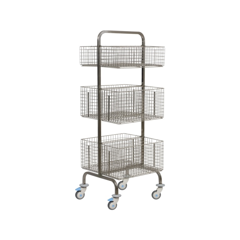 Trolley with 6 Baskets - Instrument Trolley