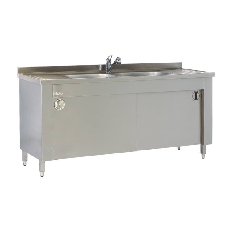 Instrument Washing Sink (Single sink-Cabinet) - Washing Sinks