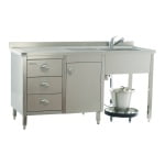 Plaster Preparation Table - Washing Sinks