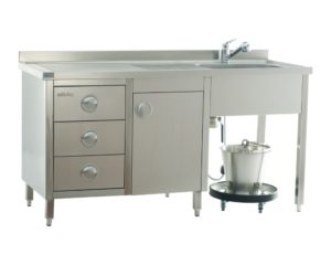 Plaster Preparation Table - Washing Sinks