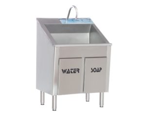 Single Hand Wash Scrub Unit - Scrub Sinks