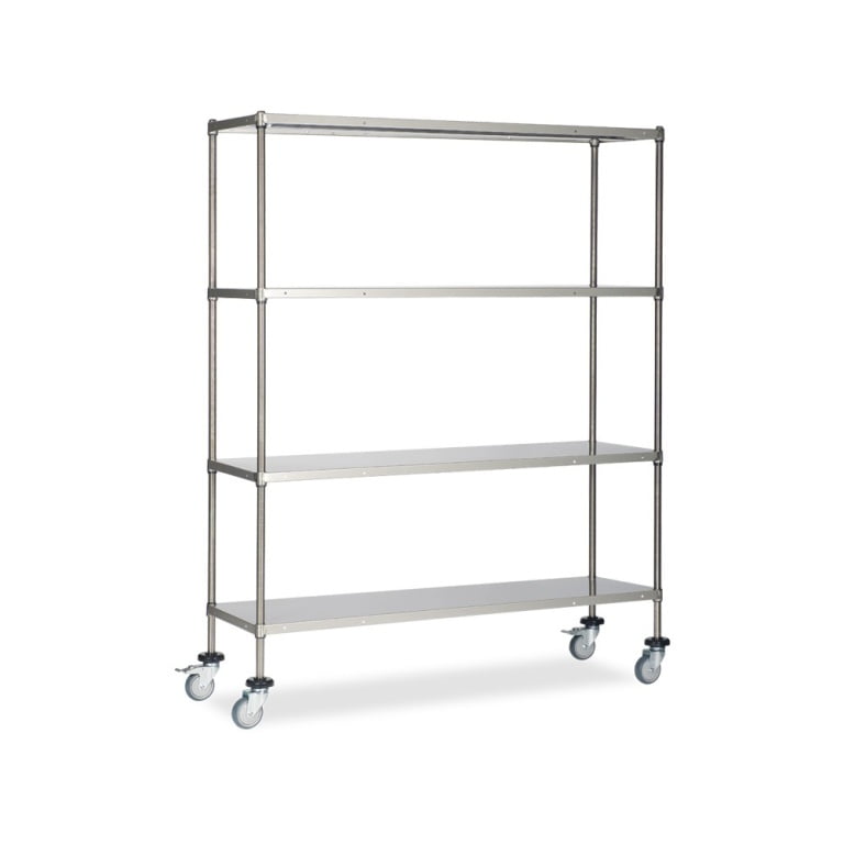Solid Shelf System - Storage Shelves