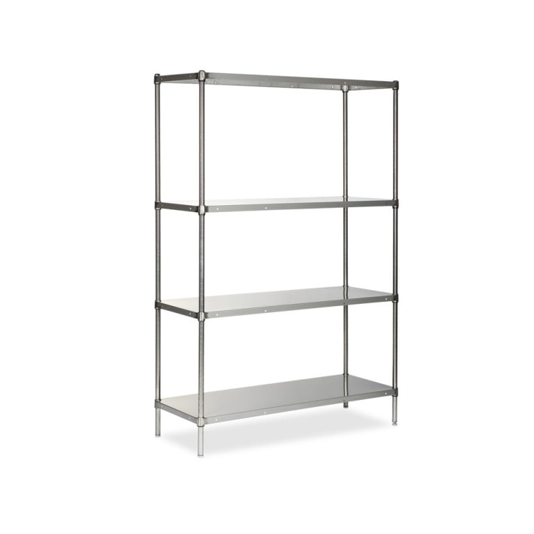 Solid Shelf System - Storage Shelves
