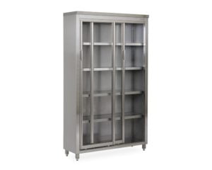 Operating Room Cabinet with Sliding Doors - Stainless Steel