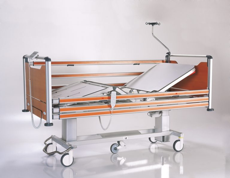 Optima 5 Motors Lateral Column Model Intensıve Care Patient Bed - Electrical Patient Bed