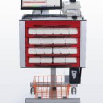 Nitrocare Medicine and Treatment Trolley With Barcode and Power Unit Holder - Instrument Trolley