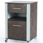 Full Compact Bed Side Cabinet - Bedside and Over Bed Table