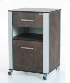 Full Compact Bed Side Cabinet - Bedside and Over Bed Table