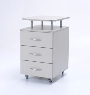 Step 3 Drawers – Melamine - Bedside and Over Bed Table