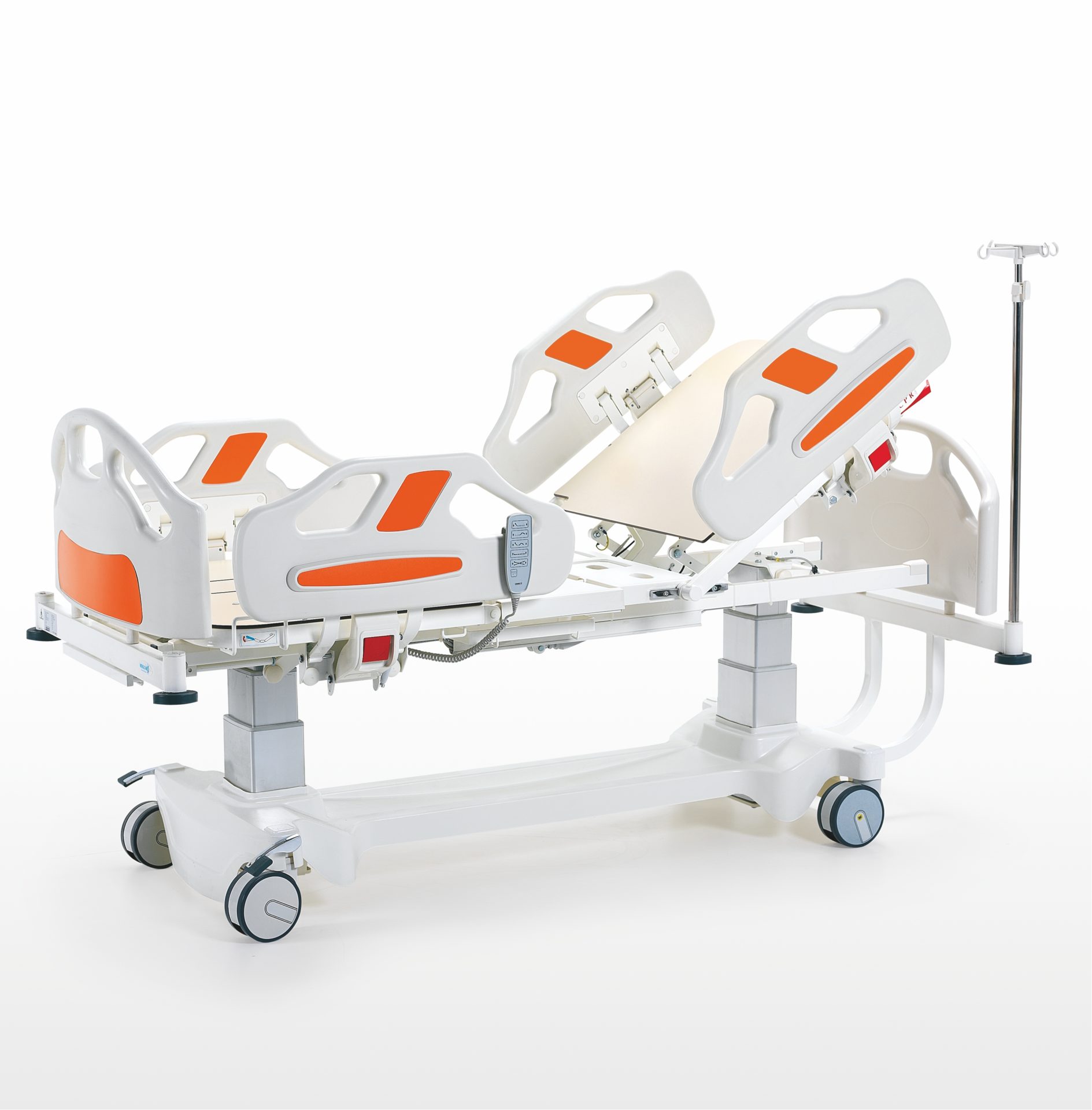 Fiesta 4 Motors Column Model Intensive Care Patient Bed - Electrical Patient Bed