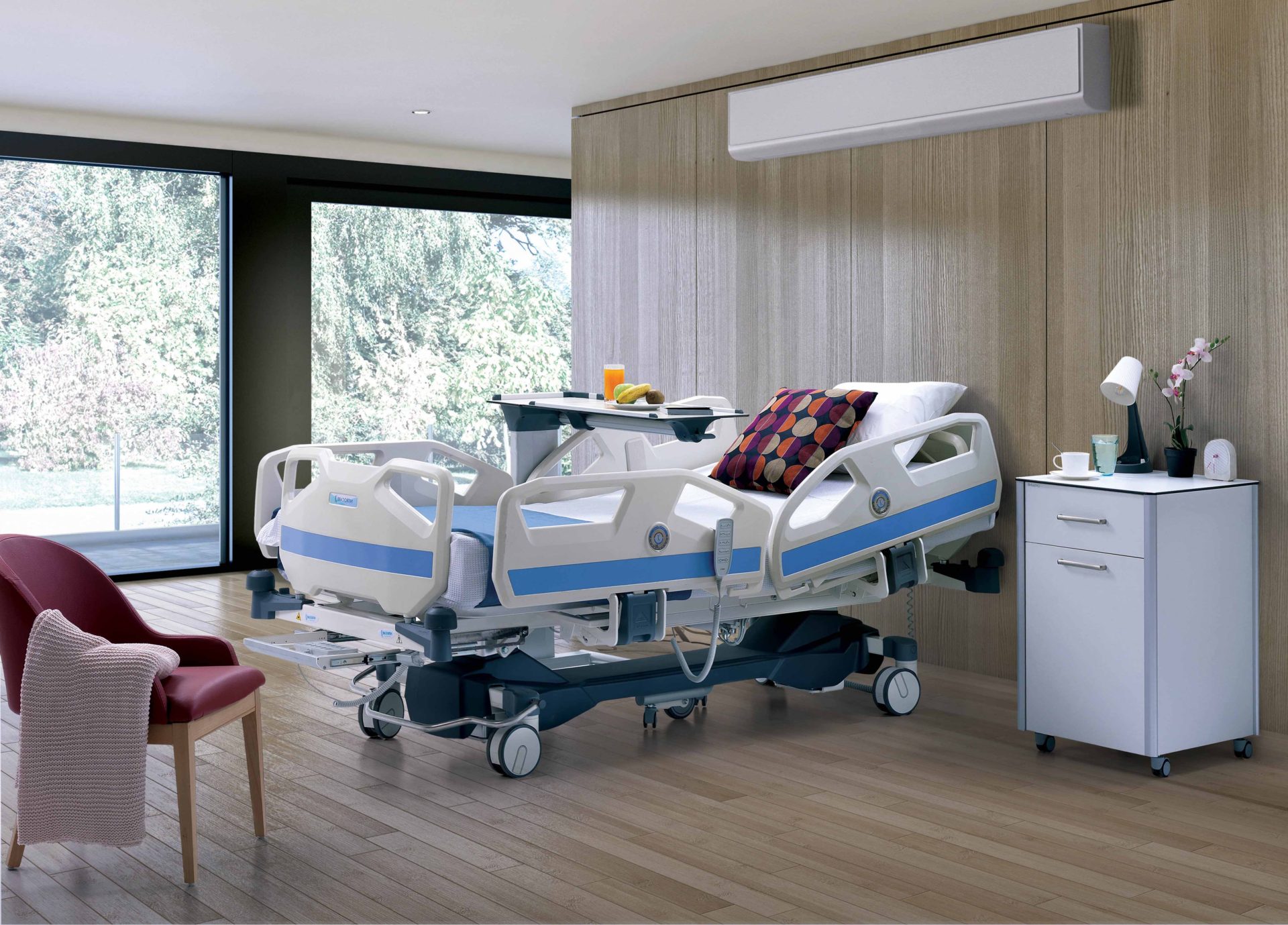 SANTE 4 MOTORS PATIENT BED - Electrical Patient Bed
